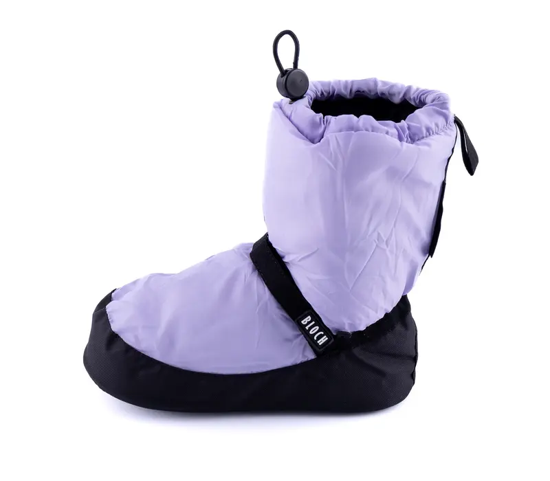 Bloch Booties edice, dětská jednobarevná zahřívací obuv - Růžová candy Bloch