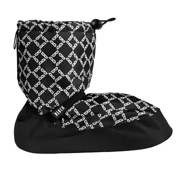 Bloch crazy printed booties, obuv na zahřátí - Černá diamond Bloch