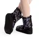 Bloch booties IM009BP printed black floral edice