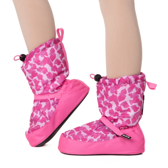 Bloch Booties edice se vzorem, dětská zahřívací obuv Bloch Booties edice se vzorem, dětská zahřívací obuv
