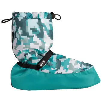 Bloch crazy printed booties, obuv na zahřátí - Pixel print Bloch