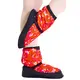 Bloch booties, limitovaná edice pro děti - Tie dye red