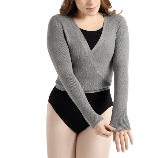 Capezio Knit Wrap Sweater, dámský svetr Capezio Knit Wrap Sweater, dámský svetr