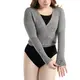 Capezio Knit Wrap Sweater, dámský svetr Capezio Knit Wrap Sweater, dámský svetr