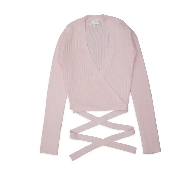 Capezio Knit Wrap Sweater, dámský svetr - Růžová Capezio