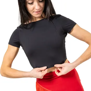Capezio Clover Crop Top, dámský latino top Capezio Clover Crop Top, dámský latino top