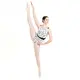 Capezio C'est la umí Fleur, dámský dres na širší ramínka - Cascading Florals Capezio