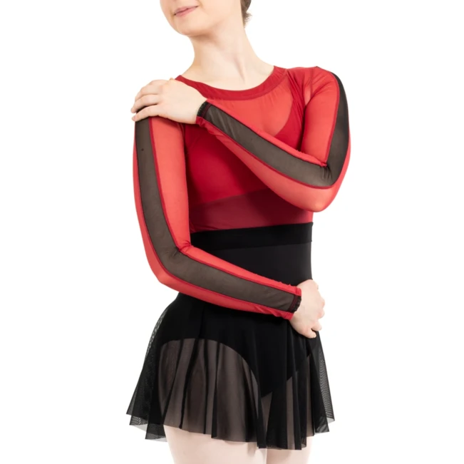 Capezio C'est La Vie Joyeux mesh cover up, dámský top Capezio C'est La Vie Joyeux mesh cover up, dámský top