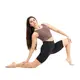 Capezio C'est La Vie Enchante Bike Short, dámské šortky s délkou na stehna - Černá