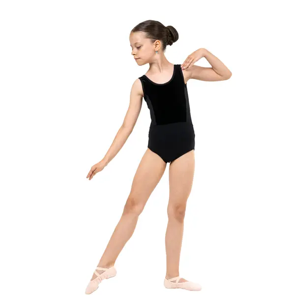 Capezio Eloise leotard, dívčí dres na široká ramínka