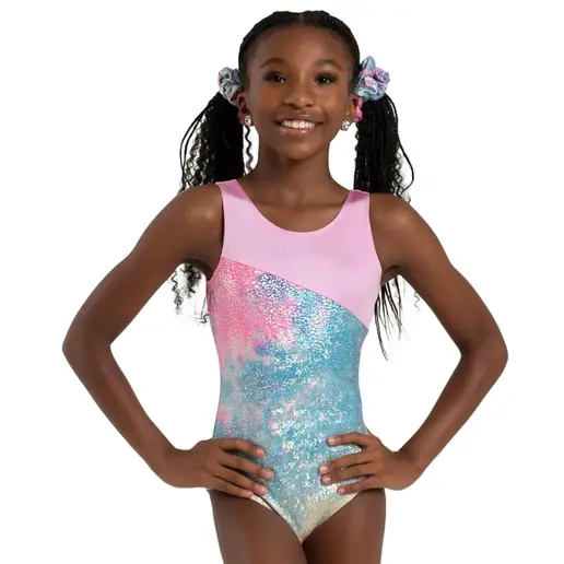 Capezio Glimmer Leotard, dívčí gymnastický dres