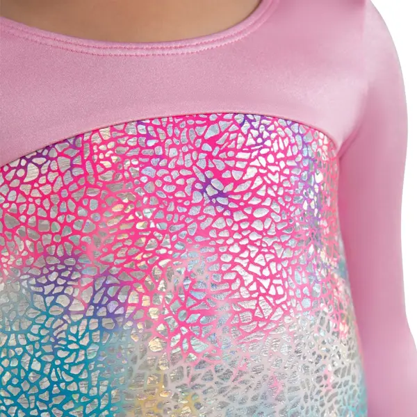 Capezio Unicorn Lightwave Leotard, dívčí gymnastický dres