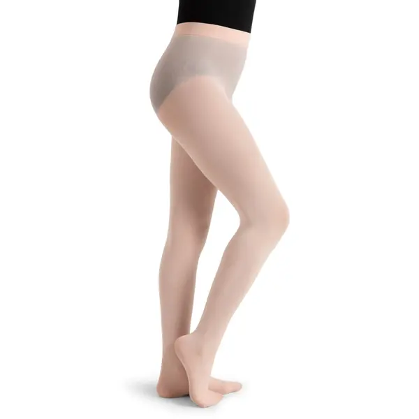 Capezio ultra soft Footed Tight, dívčí punčocháče s celým chodidlem