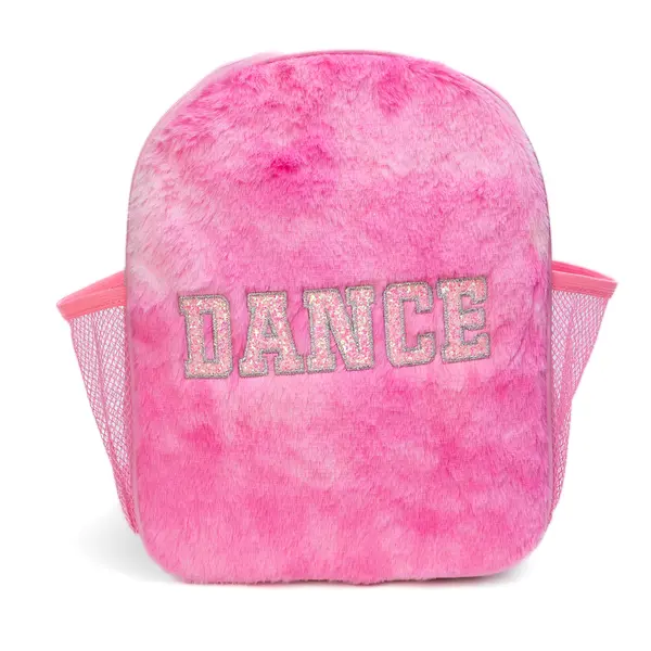 Capezio Faux Fur Dance Backpack, dívčí batoh