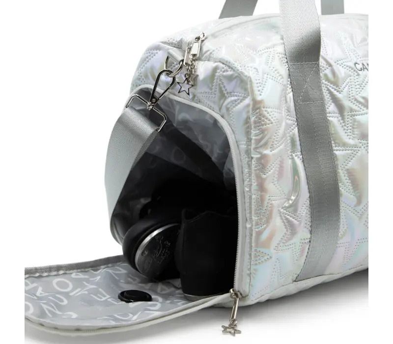 Bloch Studio Dance bag, taška na tréninky - Stťíbrná Metallic Silver Capezio