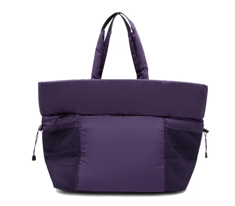Capezio Studio Multi-sleeve tote, tréninková taška - Fialová - aubergine