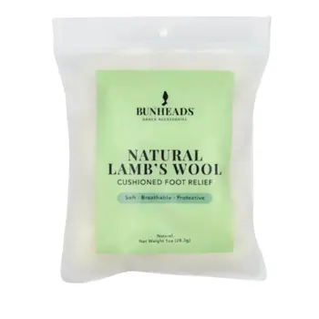 Bunheads Bamboo Lamb´s Wool, přírodní vlna