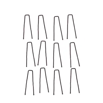Bunheads, vlásenky o délce 5 cm - Hnědá