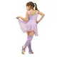 Capezio dětský baletní dres s opaskem na široká ramínka - Fialová - lavender