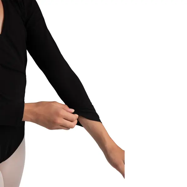 Capezio cross over top, dziecienci  na rozgrzewkę