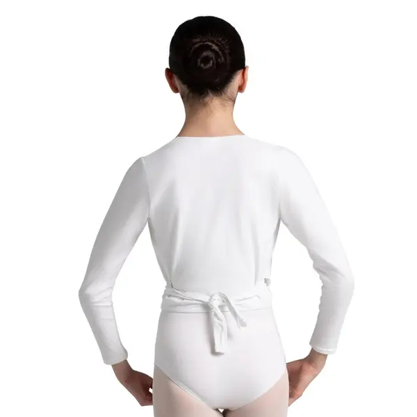 Capezio cross over top, dziecienci  na rozgrzewkę