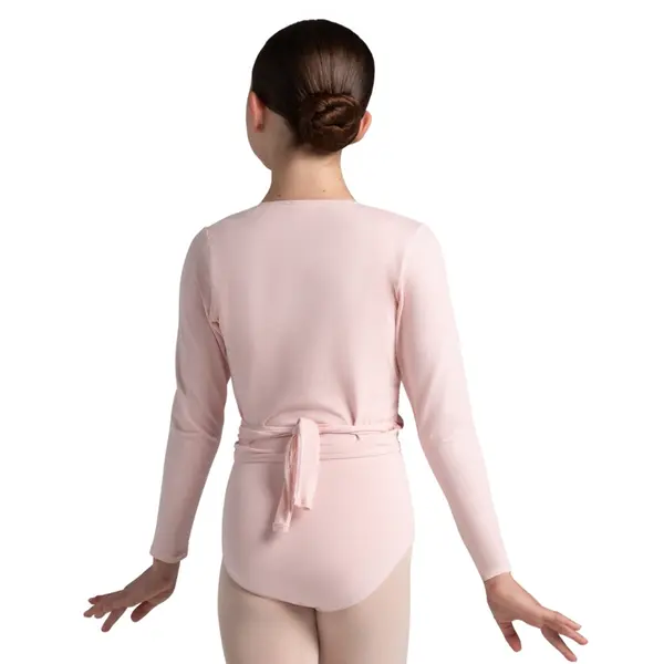 Capezio cross over top, dziecienci  na rozgrzewkę