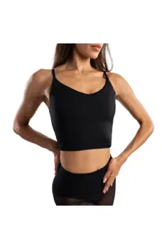Capezio Dance Cami top, dámský tréninkový latino top na ramínka