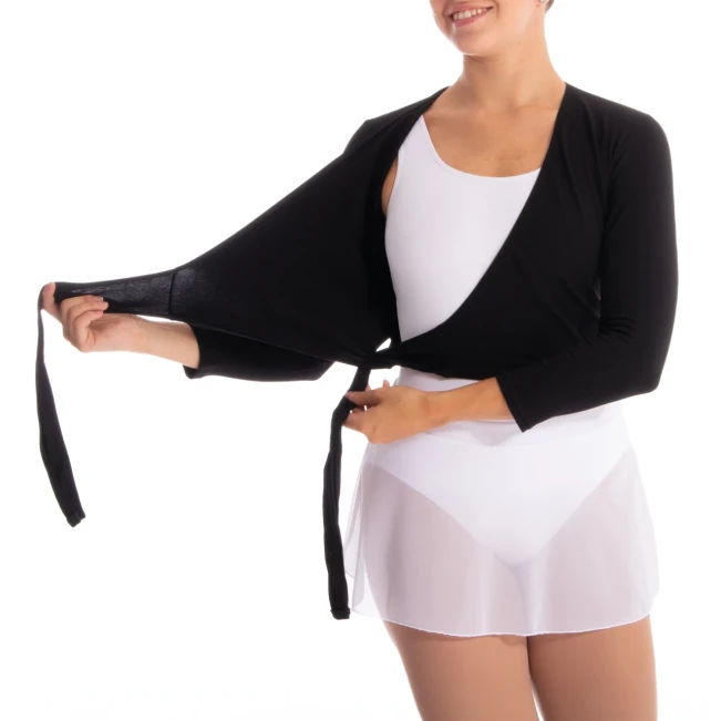 Capezio Cross over top, dámský top pro zahřátí Capezio Cross over top, dámský top pro zahřátí