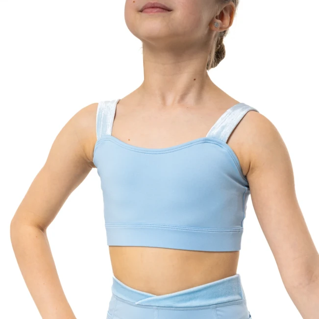 Capezio Catherine Top, crop top pro dívky