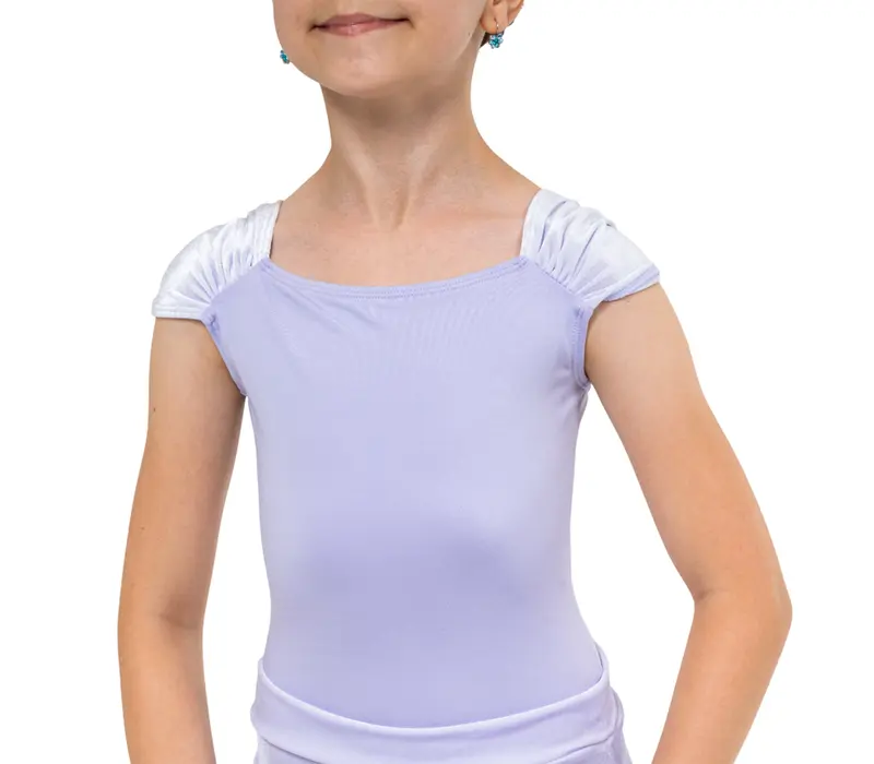 Capezio Elizabeth leotard, dres pro dívky - Fialová - lavender