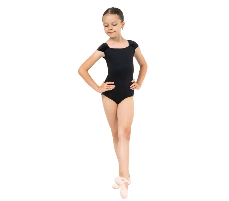 Capezio Elizabeth leotard, dres pro dívky - Černá