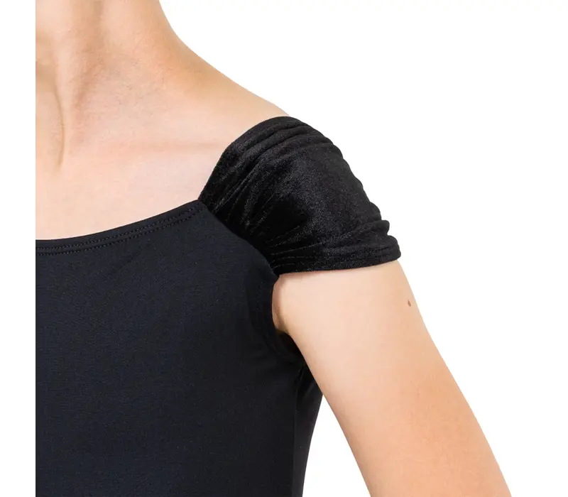 Capezio Elizabeth leotard, dres pro dívky - Černá