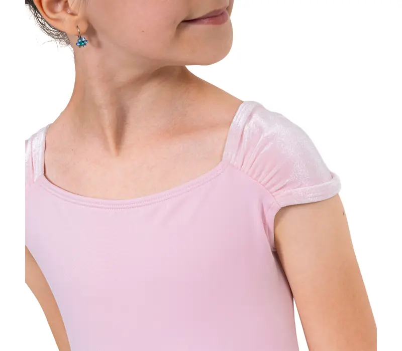 Capezio Elizabeth leotard, dres pro dívky - Růžová Capezio