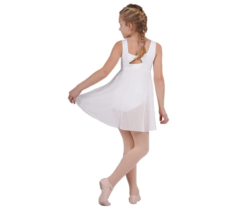 Capezio Empire dress, baletní šaty pro děti - Bílá