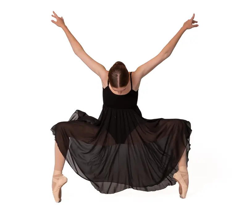 Capezio Empire baletní šaty pro ženy - Černá