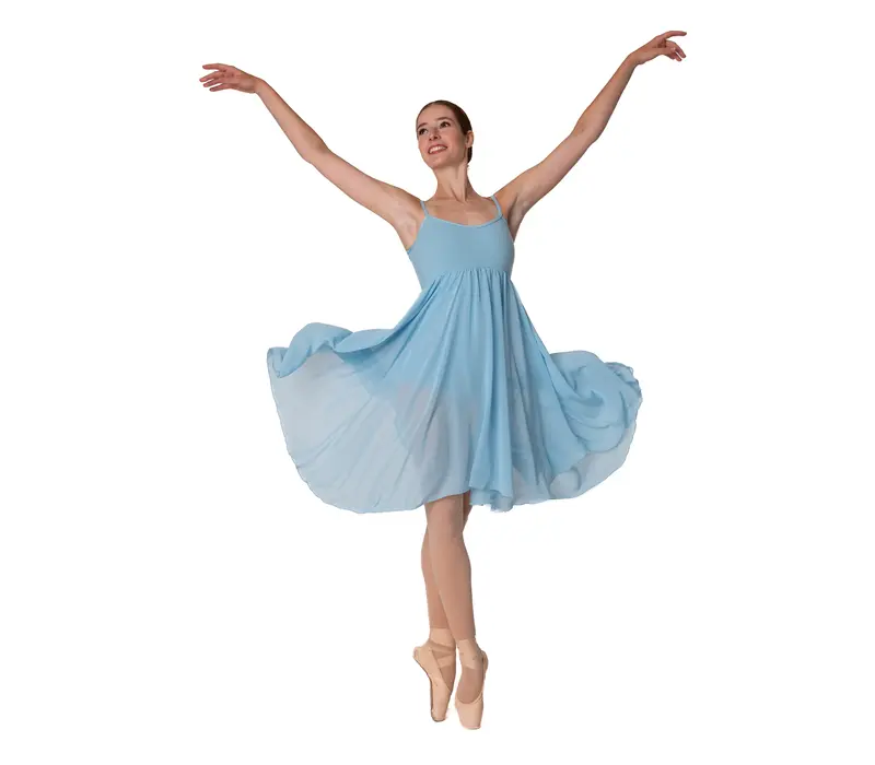 Capezio Empire baletní šaty pro ženy - Modrá světle Capezio