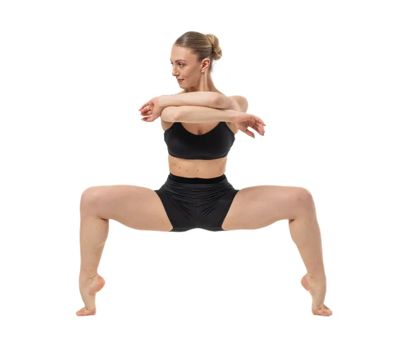 Capezio Glamour Short, dámské šortky - Černá