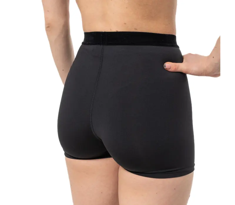 Capezio Glamour Short, dámské šortky - Černá