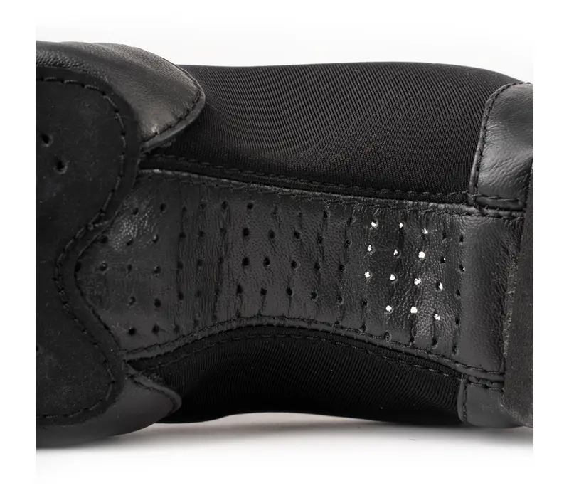 Capezio Glove jazz shoe, dámské jazzovky s ergonomickým tvarem - Černá