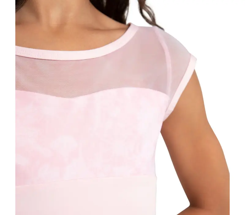 Capezio Opal, dívčí dres se sukýnkou - Růžová Capezio