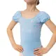 Capezio Lotus leotard, kytičkový dívčí dres s krátkým rukávem