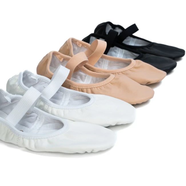 Capezio Luna, kožené cvičky pro začátečníky