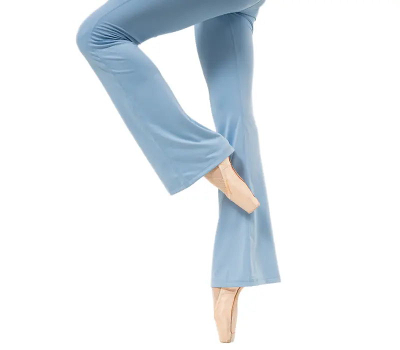 Capezio Memory Flare Legging, dámské legíny - Světle modrá - Horizon Capezio