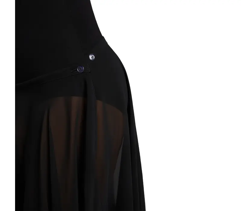 Capezio Mid Calf Full Circle skirt, dámská kruhová sukně - Černá