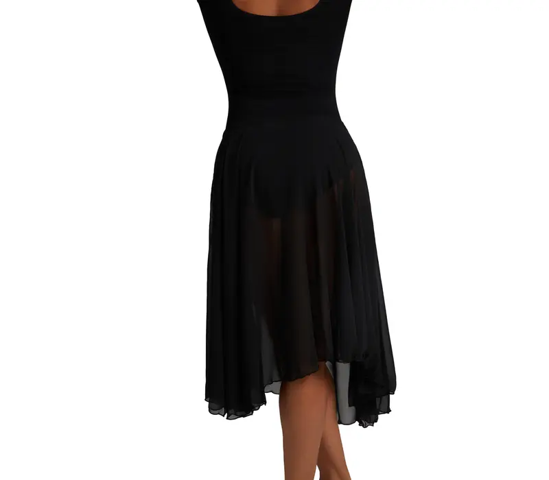 Capezio Mid Calf Full Circle skirt, dámská kruhová sukně - Černá