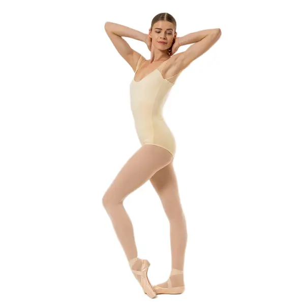 Capezio Moonstruck Cap Sleeve Leotard, dámský dres s krátkým síťovaným rukávem