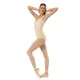 Capezio Moonstruck Cap Sleeve Leotard, dámský dres s krátkým síťovaným rukávem