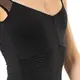 Capezio Moonstruck Cap Sleeve Leotard, dámský dres s krátkým síťovaným rukávem