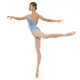 Capezio Moonstruck Cap Sleeve Leotard, dámský dres s krátkým síťovaným rukávem