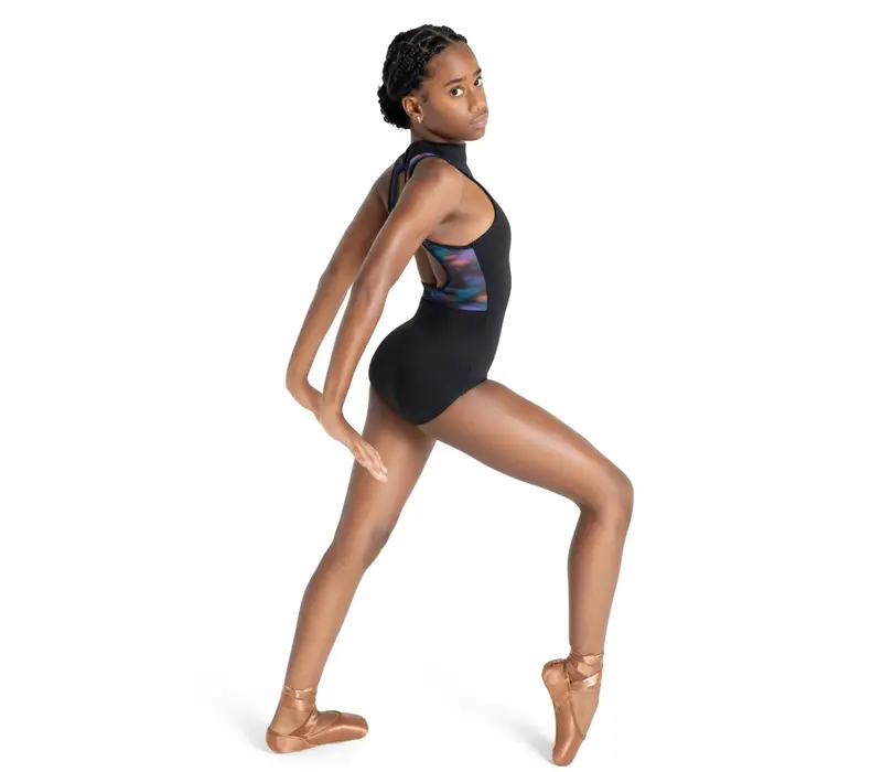 Capezio Mystical, dívčí dres - Černá